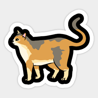 A cute cat Sticker